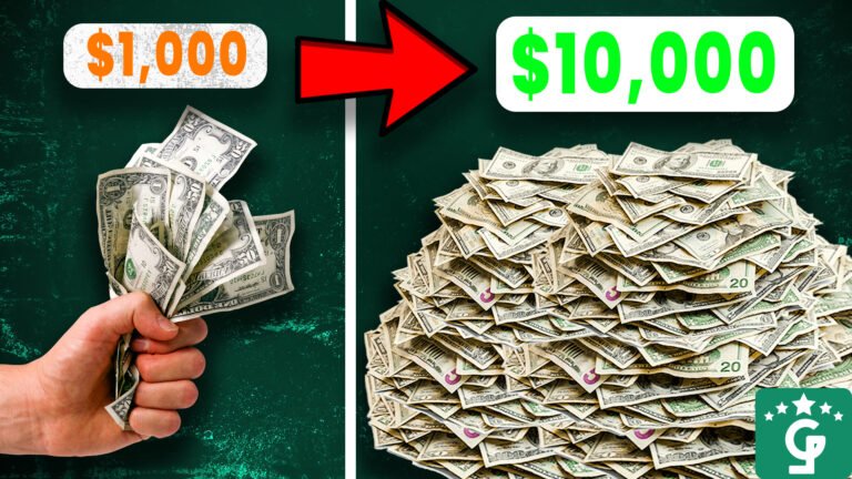 The Only 4 Proven Ways Rich People Turn $1,000 Into $10,000 Fast